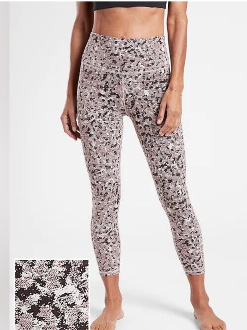 Athleta elation textured 7/8 tight legging sz xxs excellent like new condition​